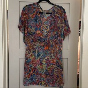 Bleu Rod Beattie Multicolor Swimsuit Cover